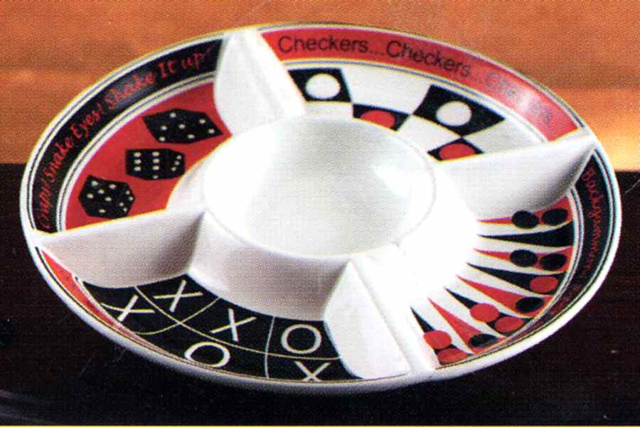 Classic Games 1 Piece Chip & Dip by Home Essentials-1