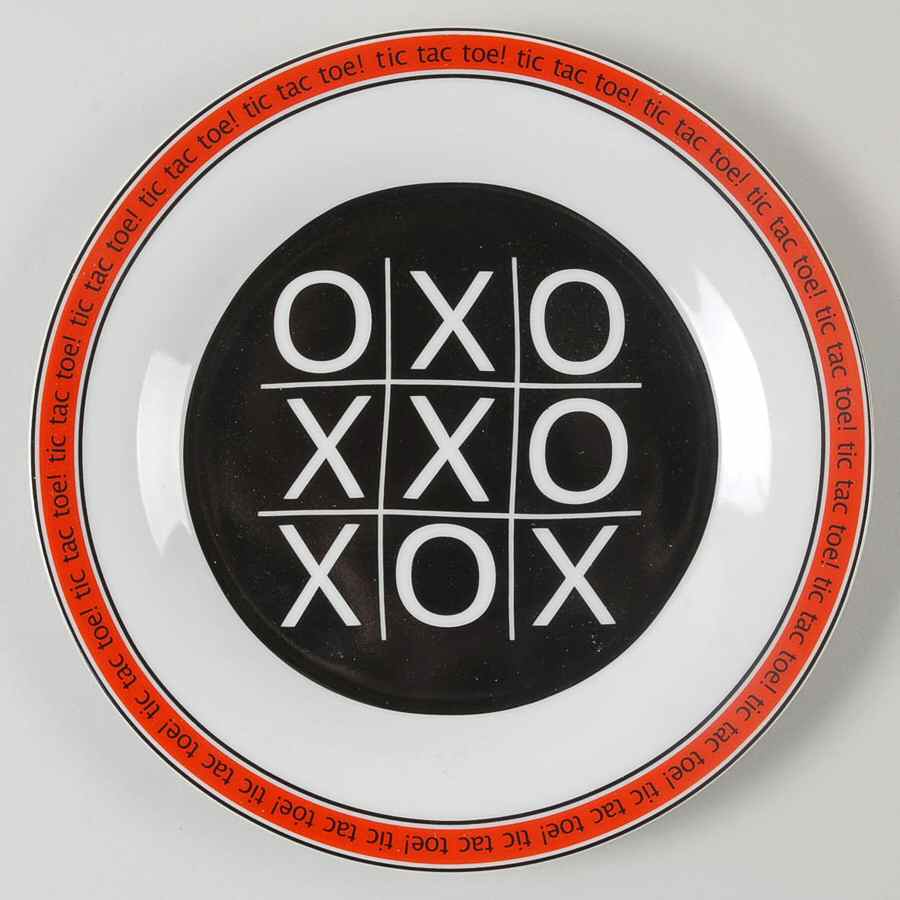 Classic Games Salad/Dessert Plate by Home Essentials-1