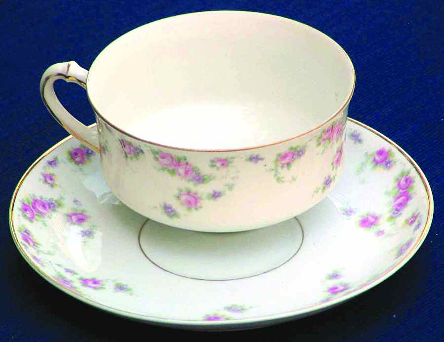 HC911 Footed Cup & Saucer Set by Heinrich - H&C-1