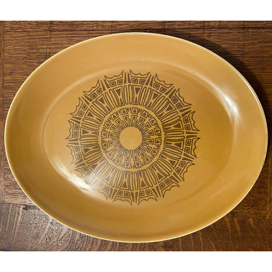 HLC3170 13" Oval Serving Platter by Homer Laughlin -1