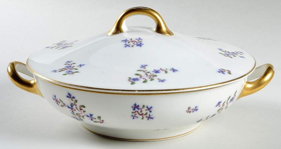 Schleiger 477-4 Round Covered Vegetable by Haviland-1