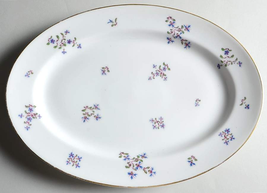 Schleiger 477-4 13" Oval Serving Platter by Haviland-1