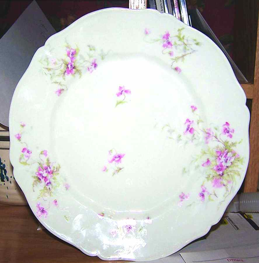 Schleiger 147-10 Dinner Plate by Haviland-1