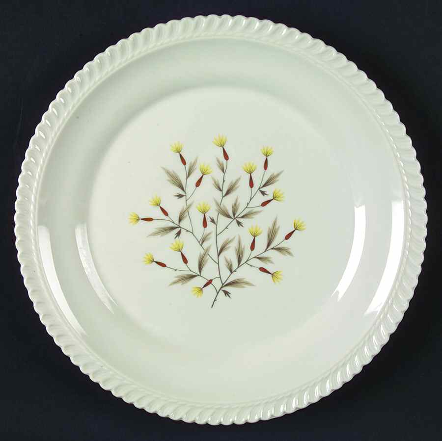 St Johns Wart Dinner Plate by Harker-1
