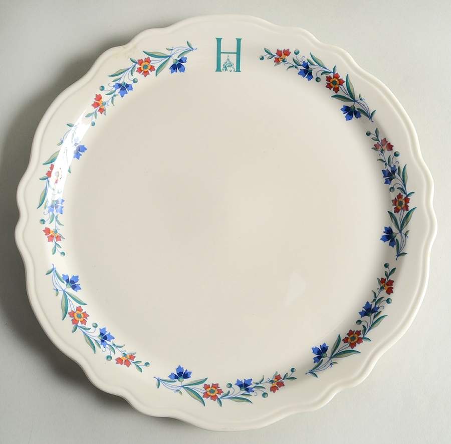 Homestead Hotel 11" Chop Plate (Round Platter) by Homer Laughlin -1