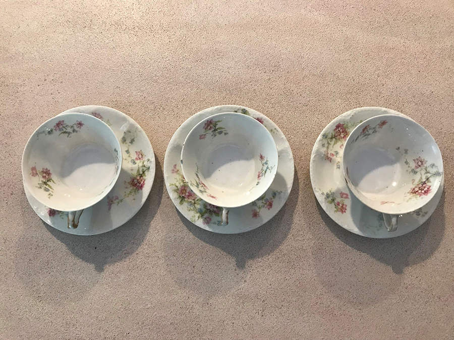 Schleiger 1014-10 Flat Cup & Saucer Set by Haviland-1
