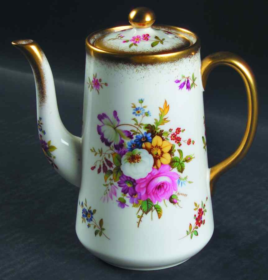 Lady Patricia (Smooth) Mini Coffee Pot & Lid by Hammersley-1