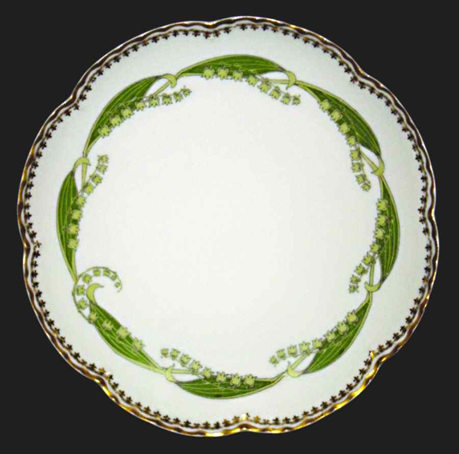 H3203 Coupe Salad Plate by Haviland-1