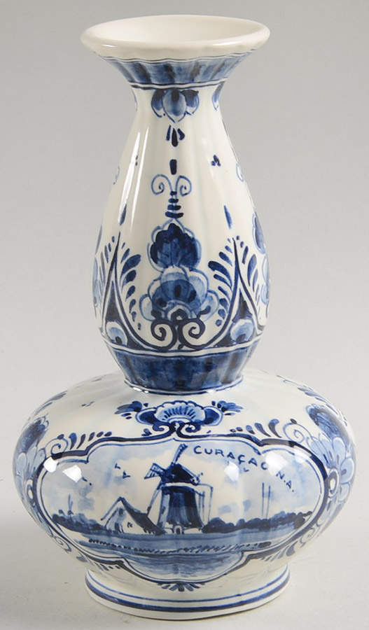Delfts Blauw 6" Bud Vase by Holland-1