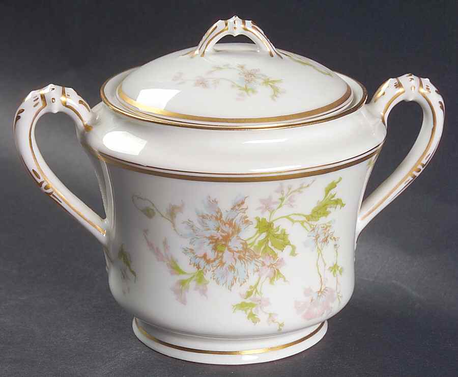 Schleiger 79-6 Sugar Bowl & Lid by Haviland-1