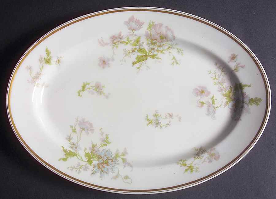 Schleiger 79-6 11" Oval Serving Platter by Haviland-1