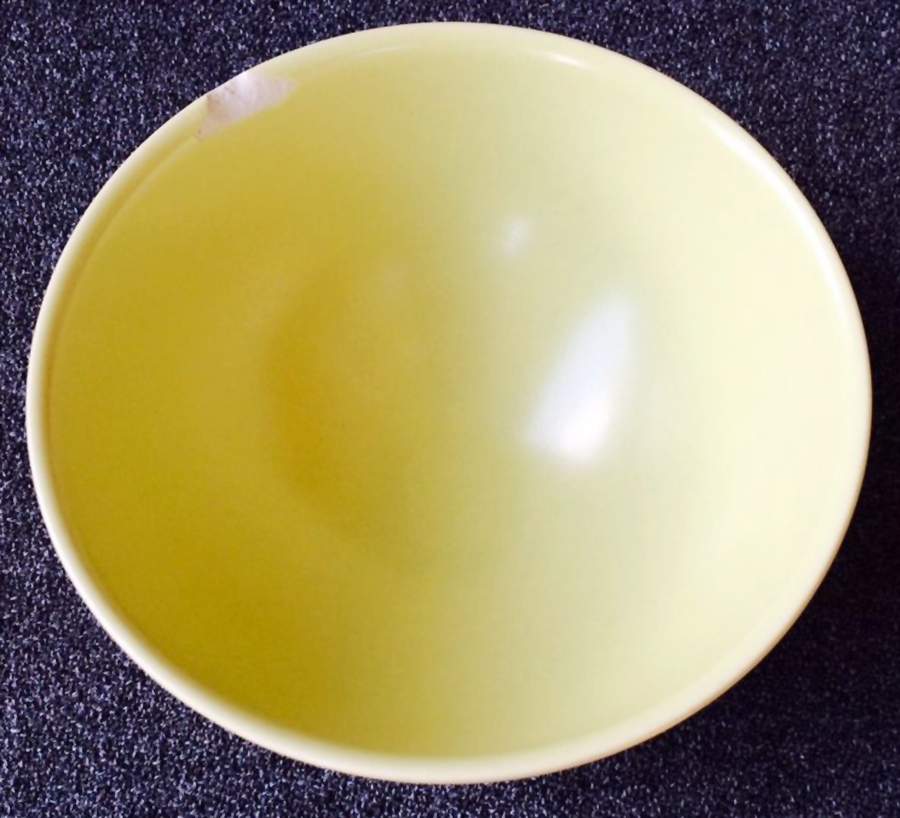 Collection Yellow (Mimosa) Fruit/Dessert (Sauce) Bowl by Hoganas Keramiks-1