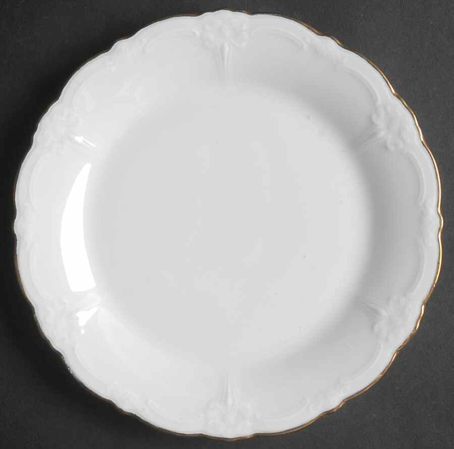 Baroness (Duchess) Gold Bread & Butter Plate by Hutschenreuther-1