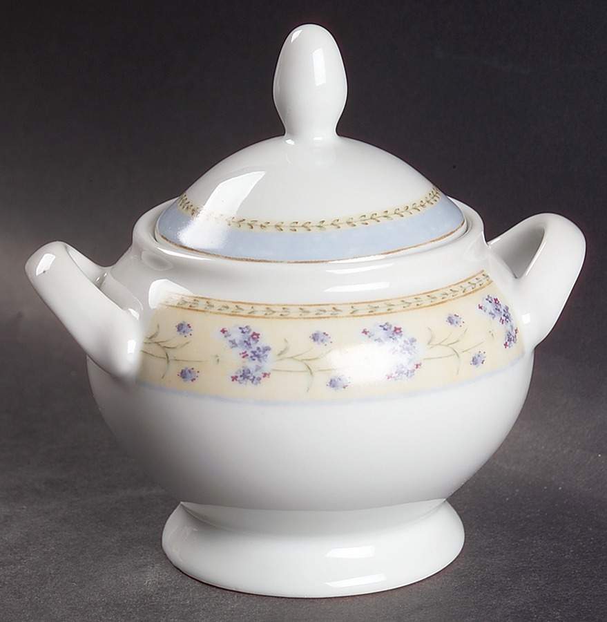 Enchanted Garden Sugar Bowl & Lid by Heritage Mint-1