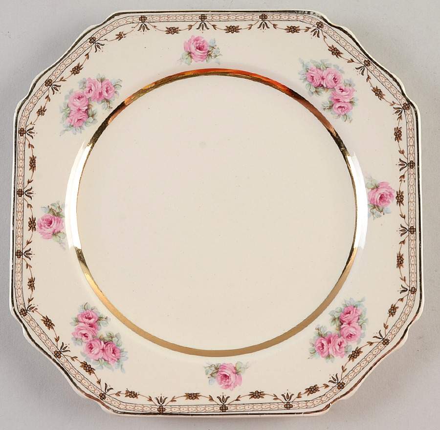 Coronation Salad Plate by Thomas Hughes & Sons-1