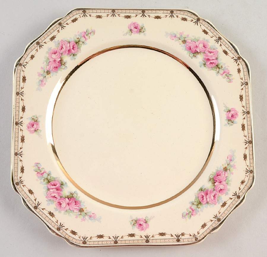 Coronation Luncheon Plate by Thomas Hughes & Sons-1