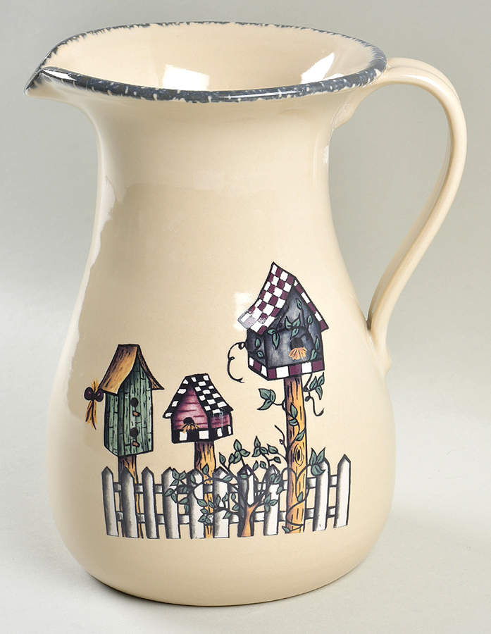 Birdhouse 88 Oz Pitcher by Home & Garden Party-1