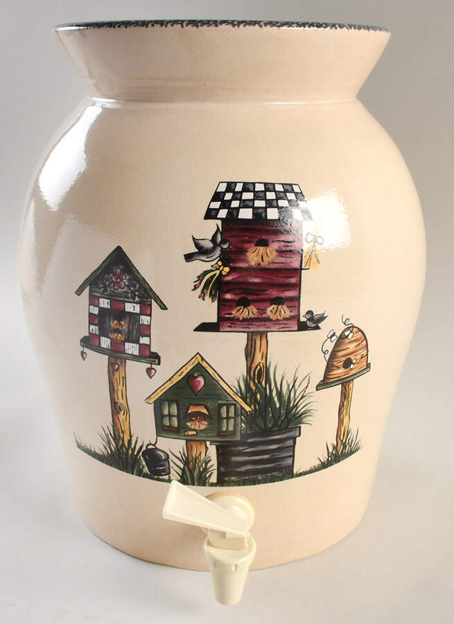 Birdhouse Beverage Dispenser No Nld by Home & Garden Party-1