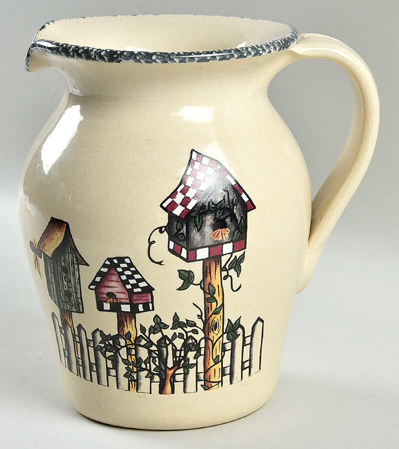 Birdhouse 64 Oz Pitcher by Home & Garden Party-1