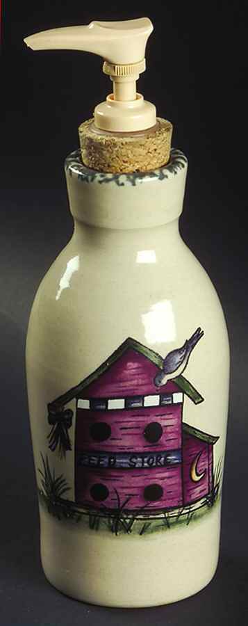 Birdhouse Lotion Dispenser by Home & Garden Party-1