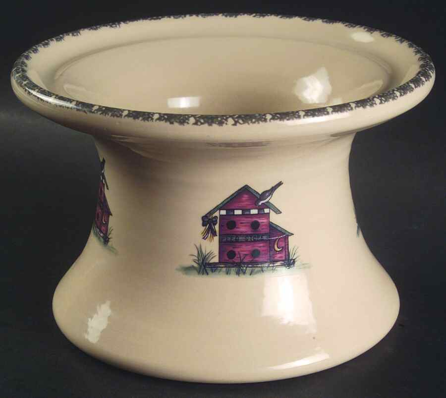 Birdhouse Punch Bowl Stand by Home & Garden Party-1