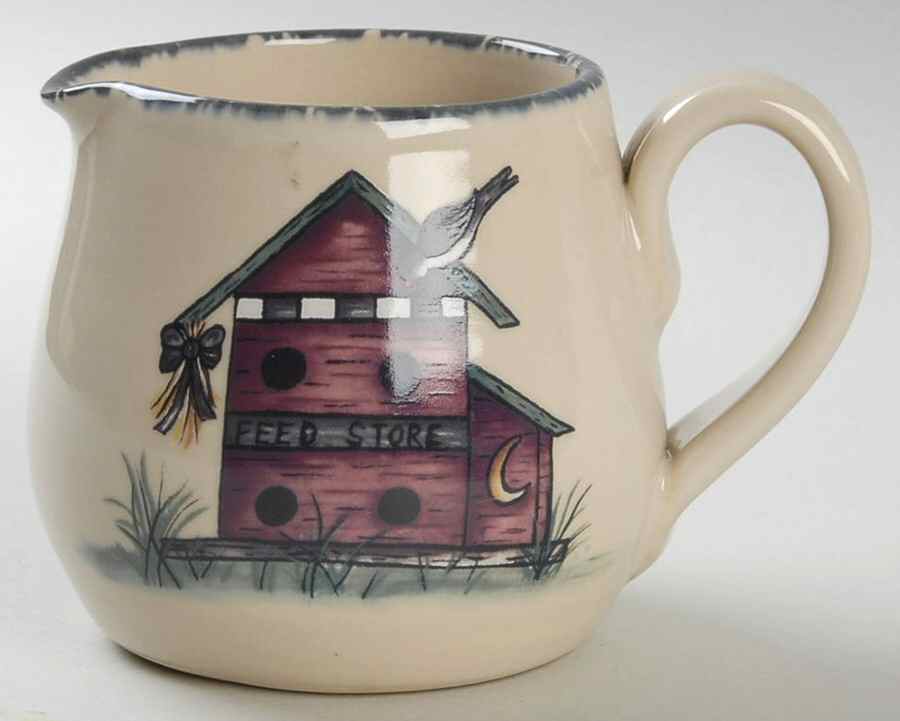 Birdhouse Creamer by Home & Garden Party-1