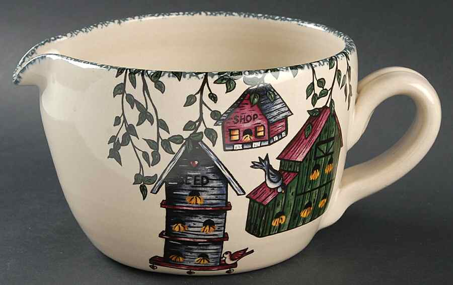 Birdhouse Batter Bowl by Home & Garden Party-1