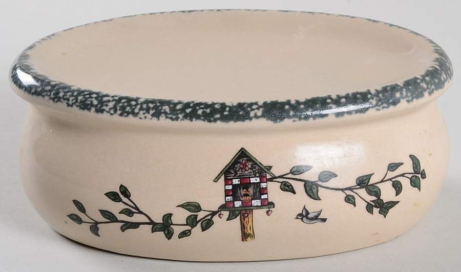 Birdhouse Soap Dish by Home & Garden Party-1