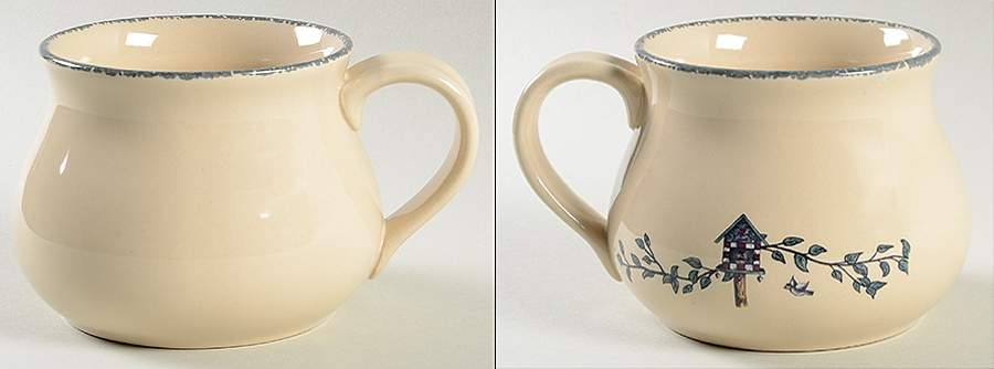 Birdhouse Soup Mug by Home & Garden Party-1