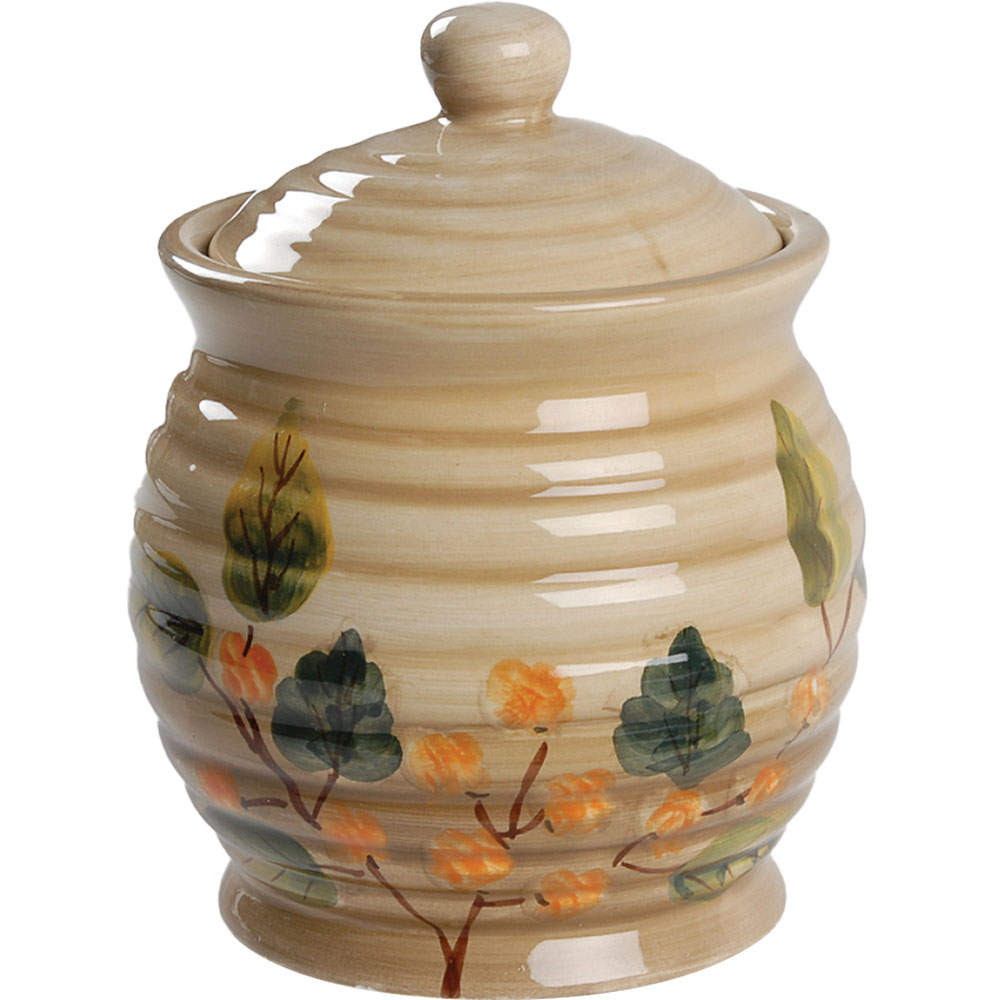 Shadowwood Sugar Bowl & Lid by Home Trends-1