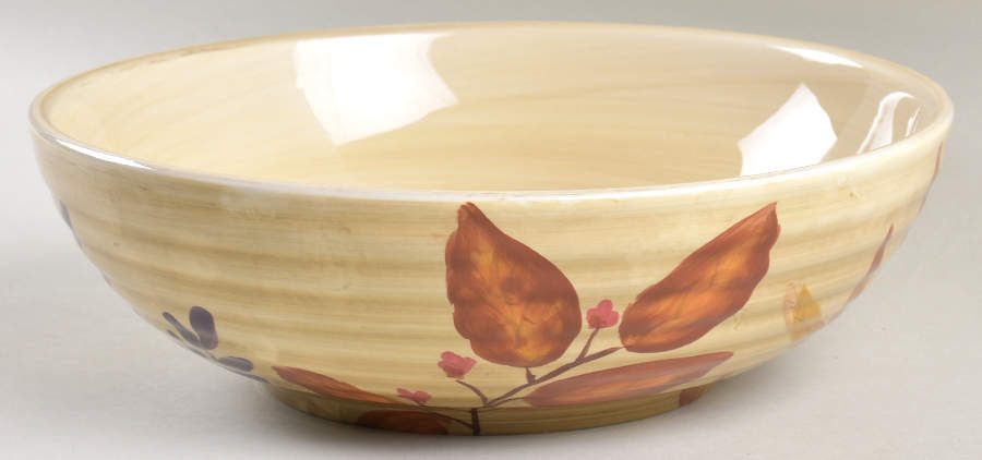 Shadowwood 9" Round Vegetable Bowl by Home Trends-1