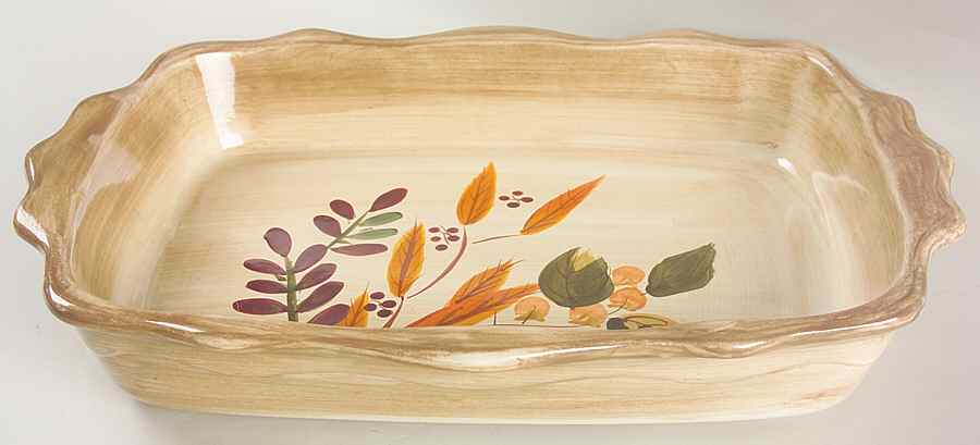 Shadowwood 16" Rectangular Baker by Home Trends-1