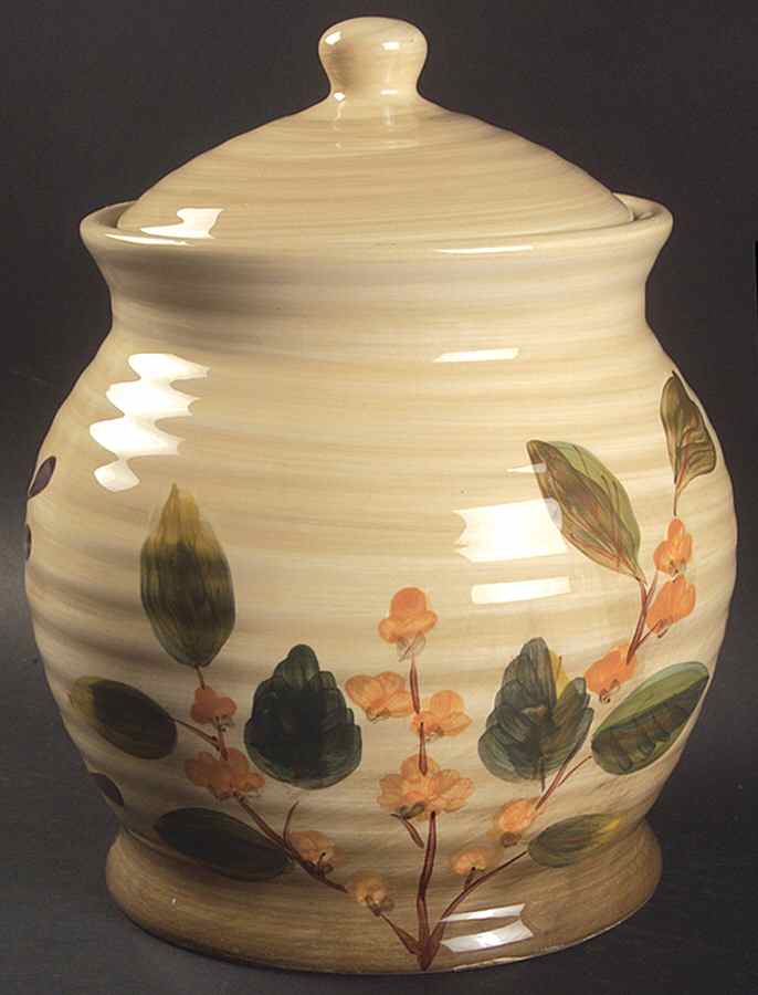 Shadowwood Medium Canister & Lid by Home Trends-1