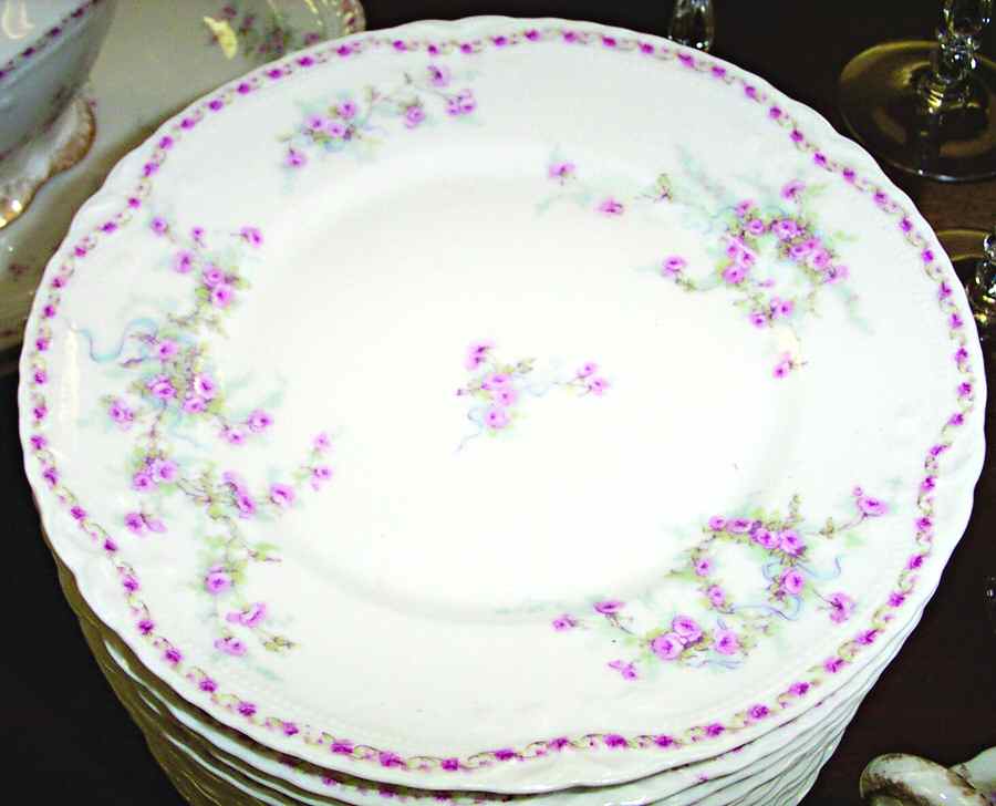 Schleiger 342-9 Dinner Plate by Haviland-1