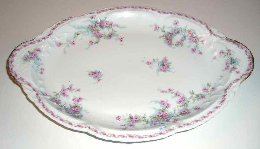 Schleiger 342-9 10" Oval Serving Platter by Haviland-1