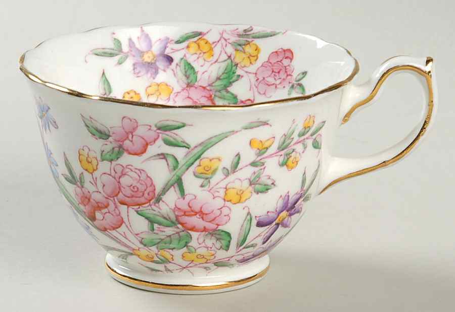 Bridal Rose (Gold Trim) Footed Cup by Hammersley-1