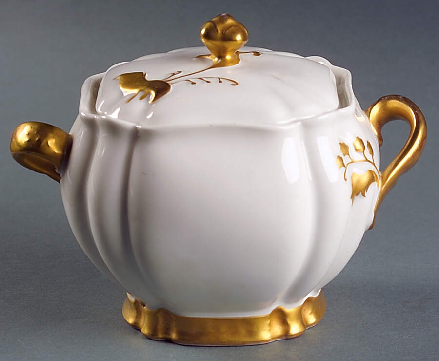 Schleiger 10-1 Sugar Bowl & Lid by Haviland-1