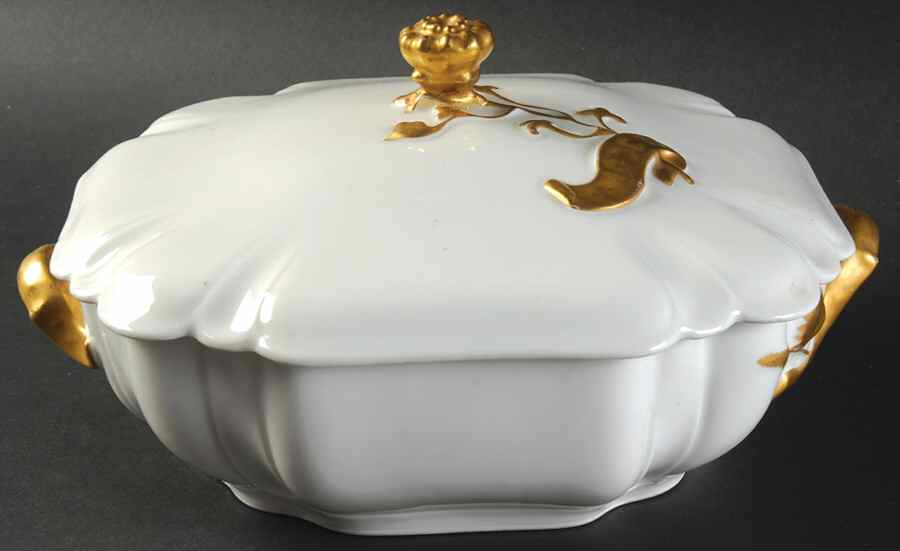 Schleiger 10-1 Rectangular Covered Vegetable by Haviland-1