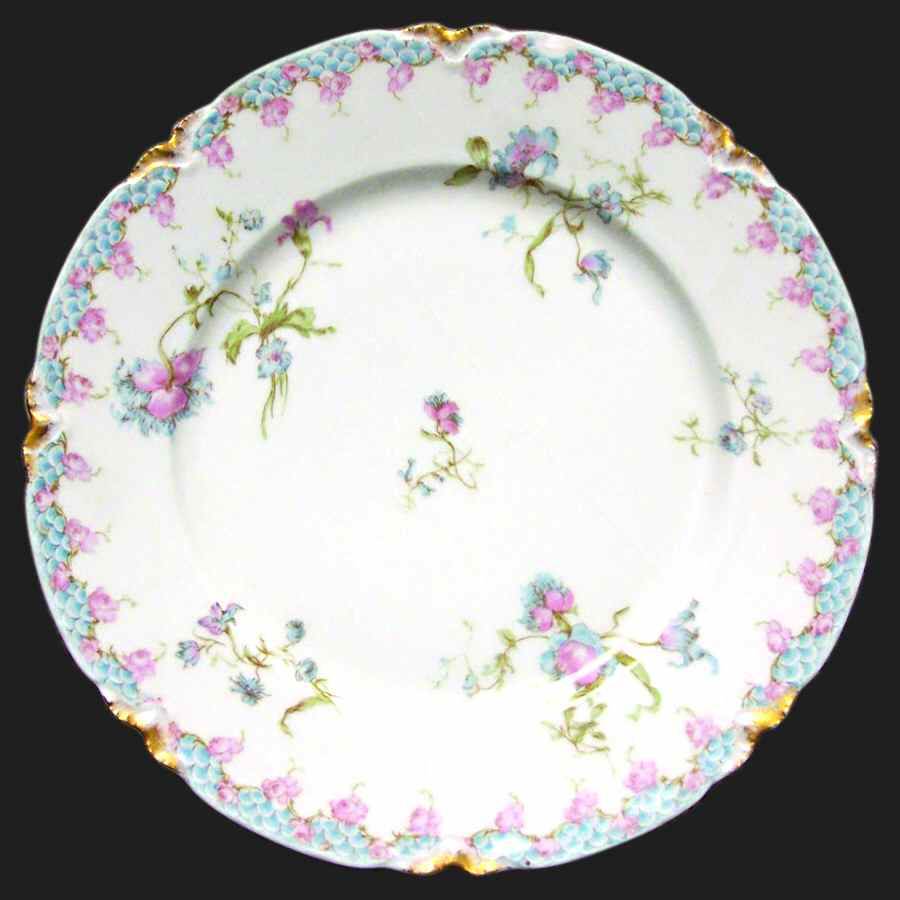 Schleiger 663-3 Luncheon Plate by Haviland-1