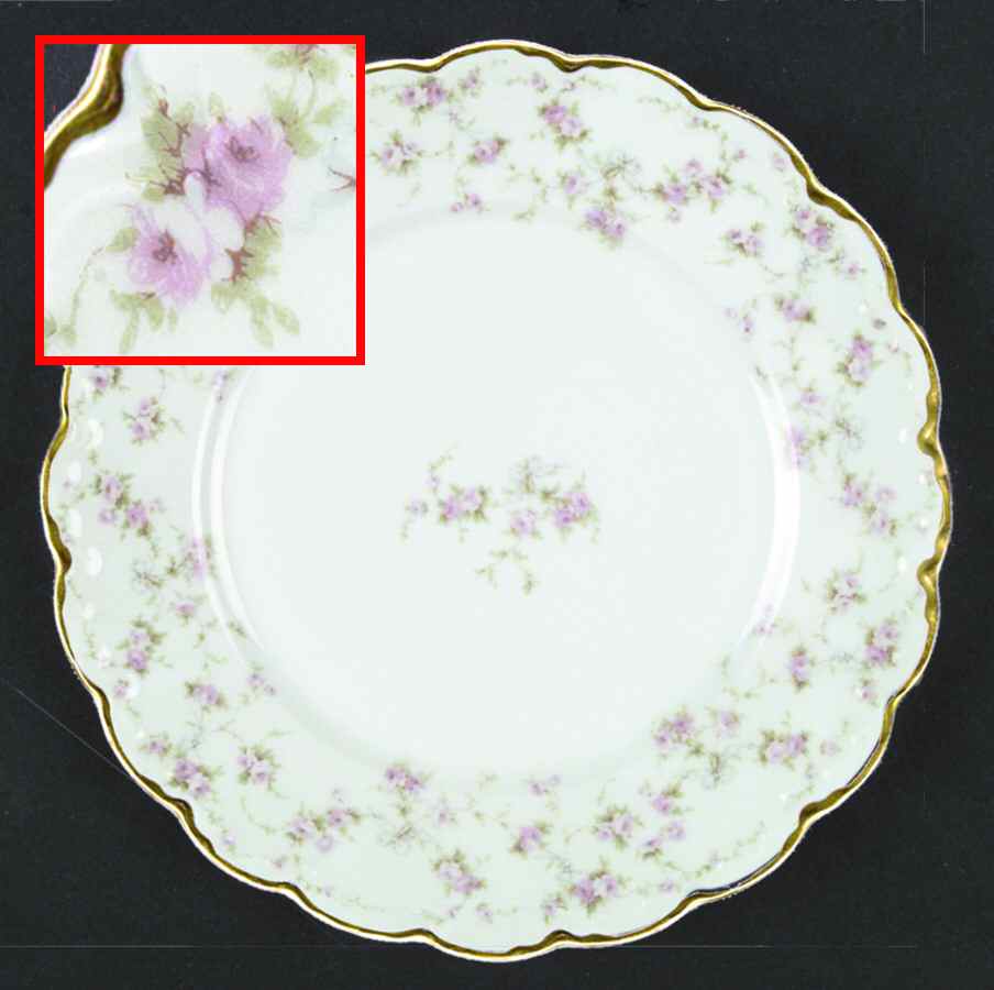 Schleiger 161-9 Dinner Plate by Haviland-1
