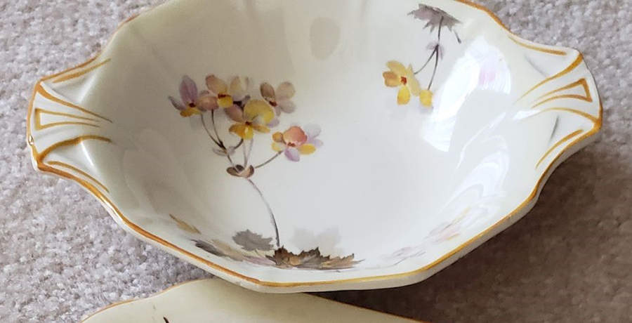 Beauvais Fruit/Dessert (Sauce) Bowl by Hollinshead & Kirkham-1