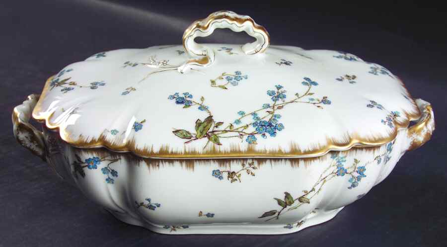 H3246 Oval Covered Vegetable by Haviland-1