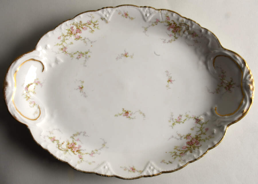 Schleiger 318-8 16" Oval Serving Platter by Haviland-1