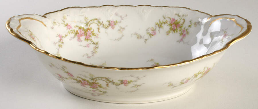 Schleiger 318-8 9" Oval Vegetable Bowl by Haviland-1