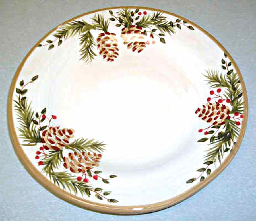 Pine & Berries Bread & Butter Plate by Home-1