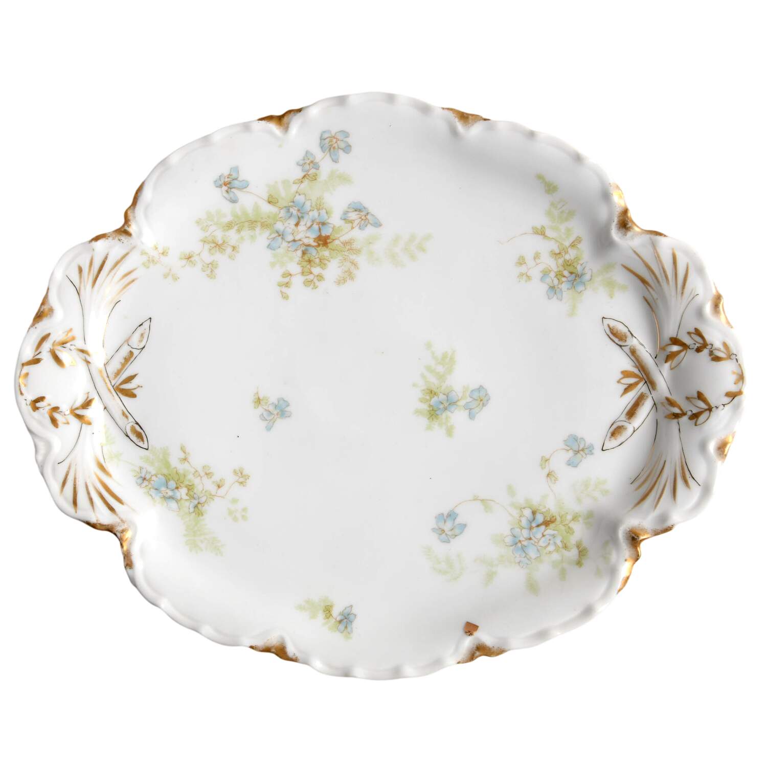 Schleiger 52-8 10" Oval Serving Platter by Haviland-1