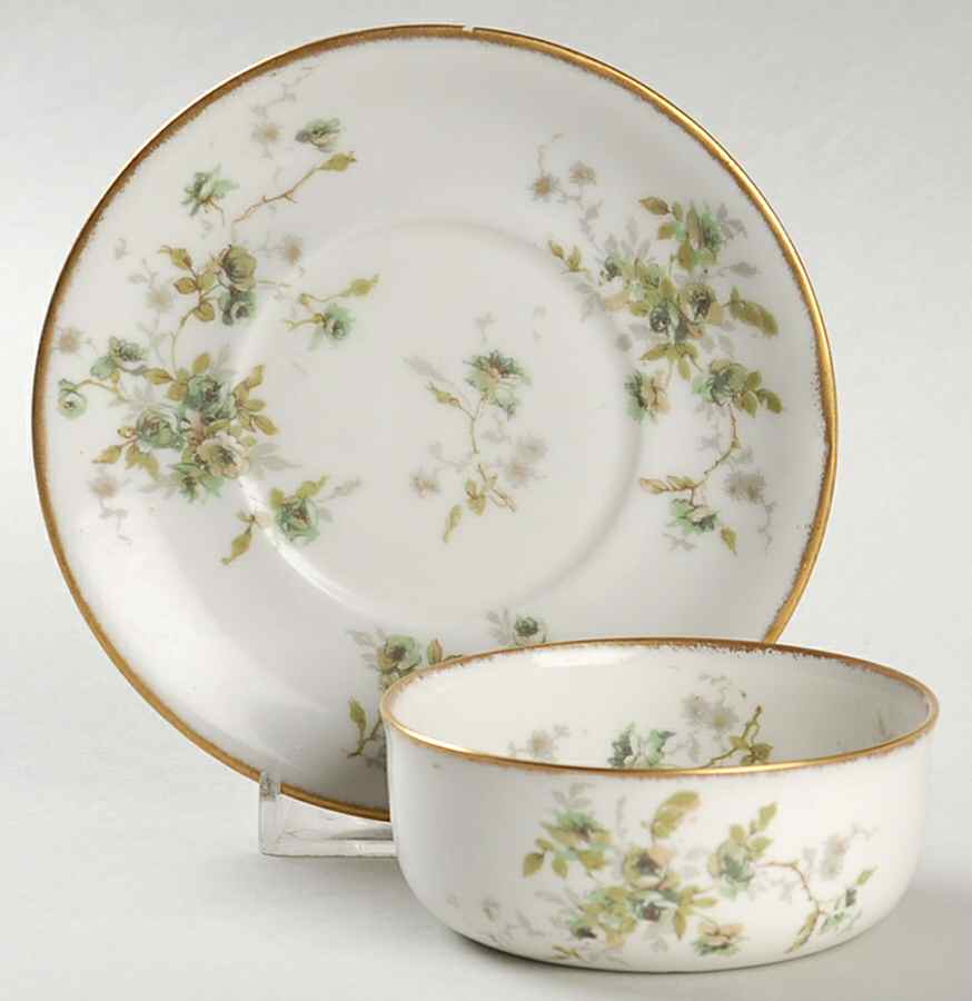 Schleiger 150-14 Ramekin & Saucer Set by Haviland-1