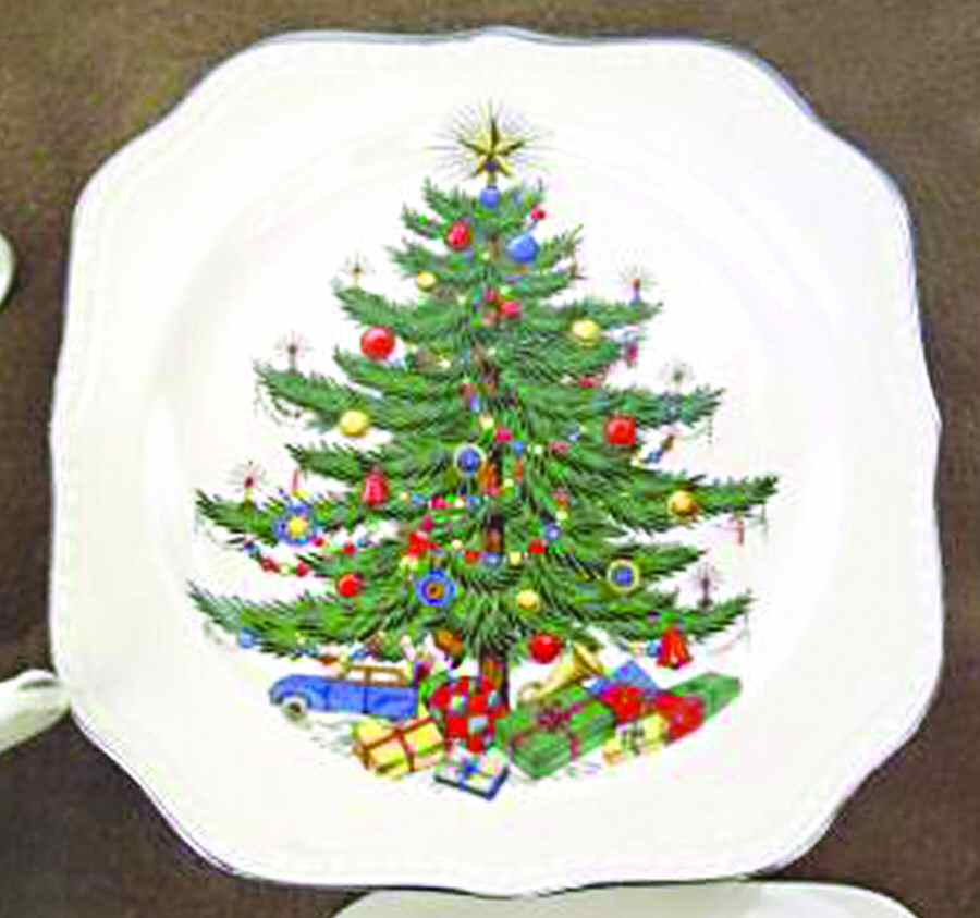 HLC2503 Square Salad Plate by Homer Laughlin -1
