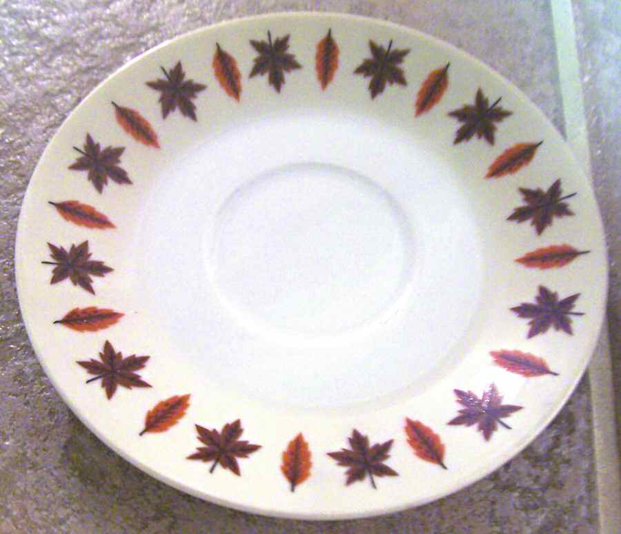 Teakwood Saucer by Harmony House China-1