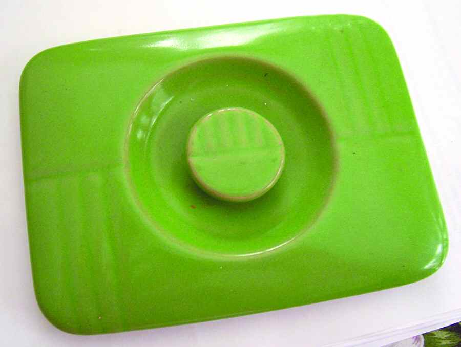 Phoenix Green Lid for Rectangular Leftover by Hall-1